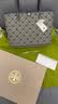 Tory Burch  汤丽柏琦  T MONOGRAM 小号拉链托特包TB 152299 海军蓝 405 OS 实拍图