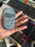 罗技（Logitech）M185鼠标 无线鼠标 办公鼠标 对称鼠标 黑色灰边 带无线2.4G接收器 实拍图