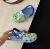 CORCS CROCS正版洞洞鞋儿童凉鞋男童布鲁伊亲子男女款防滑防水夏季平底拖鞋 布鲁伊 26 155mm脚长 C9 实拍图