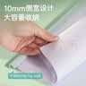 齐心（COMIX）10只彩色三角杆抽杆夹学生试卷夹 A4/10mm背宽文件夹拉杆夹资料册马卡龙色 EA3711配 实拍图