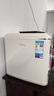 美的（Midea）奶酪小方46L单门冰箱复古易嵌冷藏一级能效中小型家用宿舍家居租房家电  BC-46MR 国家补贴 实拍图