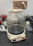 乐扣乐扣【价保618】养生壶小型一人 煮茶器 家用全玻璃花茶壶烧水壶办公室电热水壶煮茶壶EJK3315WHT 1L 实拍图