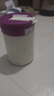 时尚可爱卡通小熊吸管杯高颜值大容量水杯家用玻璃水杯随手杯 小熊吸管水杯红色400ml1只 实拍图