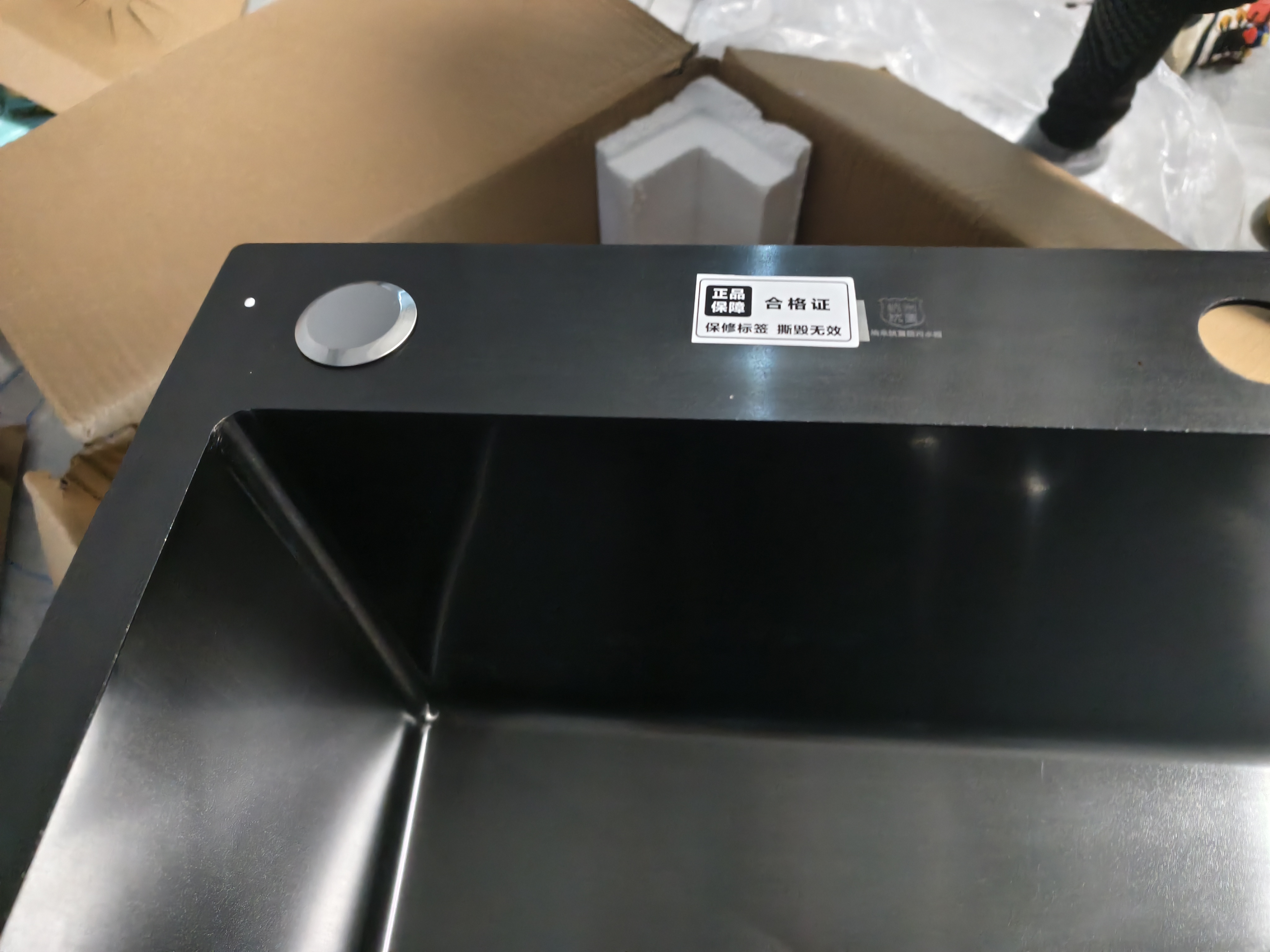 JMOOWO同款洗菜盆水槽大单槽不锈钢加厚水槽家用防刮厨房洗碗槽 65*45【加厚不锈钢】【基础套餐无龙头】 实拍图