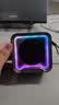 漫步者（EDIFIER）Halo Nano 深渊立方便携蓝牙音箱 户外迷你音箱音响 蓝牙6.0 律动灯效 精致露营 破界黑 实拍图