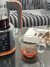 格丽思（GREENIS）煮茶壶养生壶纯钛喷淋式加热煮茶器一体式烧水壶蒸茶壶办公室蒸茶 深灰标准款礼盒装+直筒茶漏1.3L 实拍图