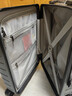 京东京造无界行李箱20英寸德国科思创PC大容量轻便可登机旅行箱 石墨灰 实拍图