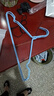 京东快递浸塑衣架防滑无痕加粗 防风耐用阳台家用衣柜收纳衣架 凹槽款蓝色 5支 实拍图