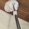 大卫旋转拖把36cm杆伸缩99-127cm2头加厚拖布D10双驱动免手洗带桶一套 实拍图
