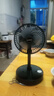 伸缩折叠小风扇家用静音充电型办公台式USB桌面宿舍大风力无线夏台面落地两用折叠电风扇 【直插无调档开关】随机颜色 实拍图