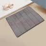 NITORI宜得利家居 家用地垫卫生间厕所浴室脚垫慢反弹浴室垫 深灰 60cm*40cm 实拍图