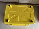 SPACEXPERT 衣物收纳箱特大号塑料整理箱车载储物箱80L黄色 1个装 带轮 实拍图