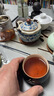润养青花汝窑茶壶家用精致泡茶手抓壶一人饮茶具生日礼物送长辈伴手礼 【精选款】【汝窑青花缠枝手抓壶】 实拍图