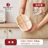 ROCKSHEAT欧包面包发酵篮手编圆形椭圆藤篮 割面 面包模具 Proofing Basket 【80%客户选择】椭圆布套无商标(21*14*8cm) 实拍图