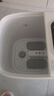 美的（Midea）泡脚桶杀菌足浴盆加热暖脚自动按摩保暖洗脚盆熏蒸暖泡喷淋母亲节礼物送妈妈实用 ZL310【次日达】 实拍图