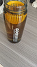 【京东物流】便携滤网随手杯太空杯塑料杯茶杯防摔带刻度水杯学生 湖光蓝480ml1个 实拍图
