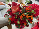 【2小时闪送 同城花店】乔迁花束抱抱桶礼物搬新家送朋友领导亲戚 乔迁之喜 鲜花抱抱桶(主花33朵) 实拍图