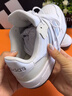 adidas ENTRAP美式校园风运动少年感复古篮球风板鞋男女阿迪达斯   白色/暗银金属/树脂黄   42.5 实拍图