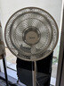 美的（Midea）【飓风节能】七叶柔风立式电风扇/家用轻音落地扇/台式小型风扇/大风力遥控定时摇头风扇 SAH35BSJ 实拍图