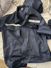 乐优佰易 长袖工作服套装男耐磨工厂车间厂服工人反光条汽修劳保服春秋 深蓝加厚长袖 175  实拍图