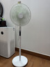 美的（Midea）【幸运草安睡1S】一级能效直流变频声控电风扇家用遥控卧室静音落地扇台式桌面抗菌大风力转页扇 实拍图