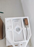 九牧（JOMOO）马桶家用一级水效防臭卫浴虹吸式马桶坐便器大冲力抗菌卫生间坐厕 镇店热卖【升级无棱】11370 400坑距(2515城包安装) 实拍图