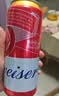 百威啤酒TOP淡色拉格450ml*18听整箱装京东自营新老包装混发踏春送礼 实拍图