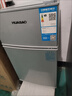华宝小冰箱小型家用出租房用冷藏冷冻两用一级能效节能省电迷你宿舍寝室办公室二门电冰箱 【店长推荐】58L银色【一级能效】 实拍图