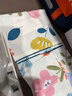 洁丽雅（Grace）枕套A类100%全棉 7A抗菌面料 吸汗枕头套 半夏一对装 48*74cm 实拍图