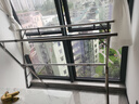 稳纳晾衣架落地折叠式晾衣杆晒衣架不锈钢室内外移动伸缩晒被子架2米 实拍图