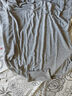 优衣库女装HEATTECH EXTRA WARM混纺高领T恤/长袖9%羊绒478954 478954/03灰色 M 实拍图