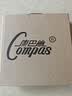 康巴丝（Compas） 挂钟走时客厅办公室钟表挂墙2024新款简约创意时钟时尚石英钟 6881木纹色 实拍图