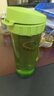 特百惠（Tupperware）茶韵500ml塑料杯男女士学生运动水杯子大容量泡茶杯 罗勒绿 实拍图