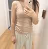 蕉内轻热皮501+保暖背心女士秋衣无袖打底衫7A抗菌隐形裸感内衣内搭 实拍图