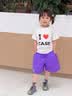 Kocotreekk树儿童裤子短裤速干透气沙滩裤夏季男童裤子女童裤子亮色五分裤 实拍图