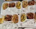 SHUANG YU一次性饭盒50套*1000ml玉米淀粉可降解四格分格打包盒外卖快餐盒 实拍图