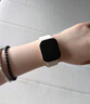 Apple/苹果 Watch S11 智能手表GPS款42毫米玫瑰金色铝金属表壳淡桃粉色运动型表带S/M MEUN4CH/B情人节 实拍图