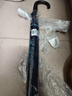 天堂伞 抗风双人雨伞长柄 10骨超大号半自动直杆晴雨两用伞商务伞深藏青 实拍图