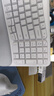 罗技（Logitech）Wave Combo 无线人体工学键鼠套装 垂直鼠标 无线蓝牙鼠标 办公键盘 无线键盘 蓝牙键盘 白色 实拍图