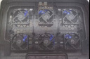 索皇（SUOHUANG）S6 调速笔记本散热器（电脑支架/笔记本散热架/散热垫/可调速/散热底座/电脑桌支架/17英寸以下）  实拍图