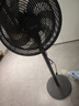 美的（Midea）【超级单品】七叶轻音立式电风扇家用柔风落地扇台式桌面小型风扇大风量节能摇头宿舍电扇 SAF30AB 实拍图