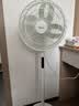 美的（Midea）【幸运草安睡1S】一级能效直流变频声控电风扇家用遥控卧室静音落地扇台式桌面抗菌大风力转页扇 实拍图