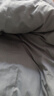 艾薇 A类水洗棉刺绣被套单件宿舍单人被单被罩150x200被罩单件 晴空白 实拍图