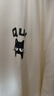 名创优品（MINISO）短袖t恤男士夏季新款重磅纯棉上衣服休闲宽松半袖体恤 浅米 3XL 实拍图