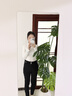 小匠材亚克力软镜子贴墙全身镜家用穿衣镜试衣镜宿舍镜贴墙40*150 实拍图