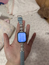 Apple/苹果 Watch S11 智能手表GPS款42毫米银色铝金属表壳雾紫色运动型表带S/M MEUT4CH/B情人节 实拍图