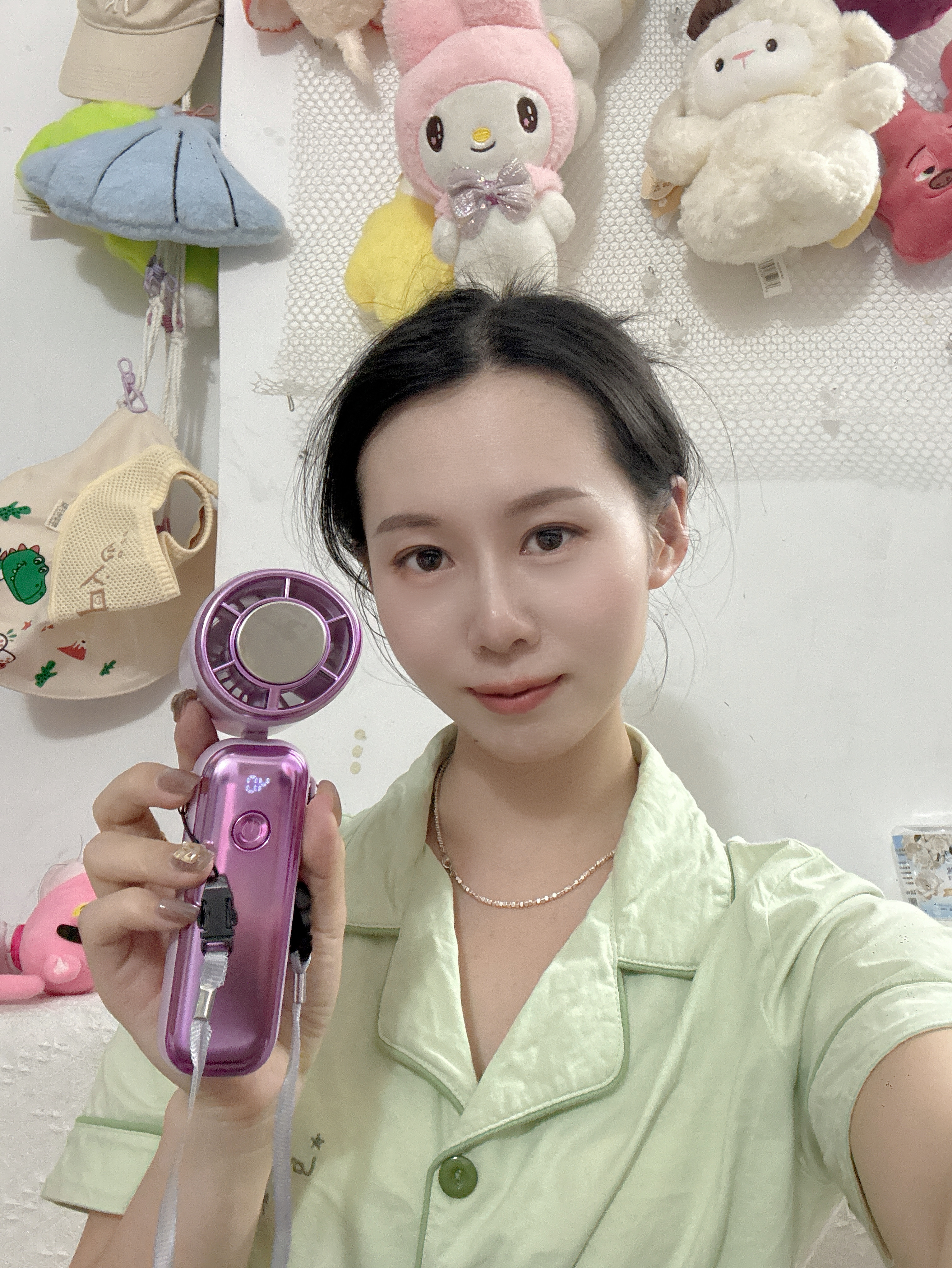 YOUMKR【全网热销百万】手持小风扇半导体制冷小型迷你便携usb充电风扇桌面折叠学生宿舍办公室户外电扇 实拍图
