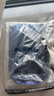 罗蒙（ROMON）纯色商务职业正装男士白衬衫工装男装短袖衬衣男CS72藏青色2XL 实拍图