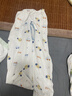 棉棉柔男宝宝开裆裤春秋季婴儿裤子儿童开档秋裤外穿纯棉薄款男童女长裤 银灰小象 【春秋款】 100 实拍图