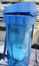 特百惠（Tupperware）茶韵500ml塑料杯男女士学生运动水杯子大容量泡茶杯 纯净蓝 实拍图